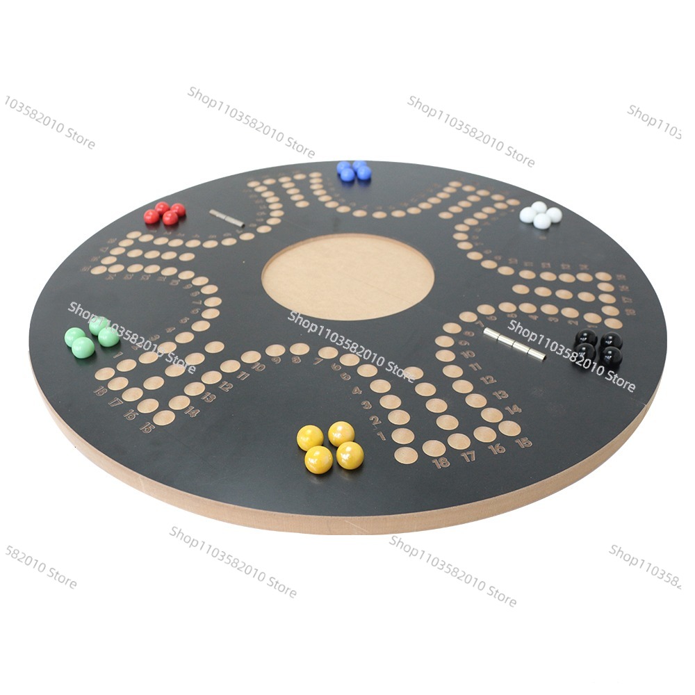 Party Games Classic - Player Foldable Marble Board Game Custom