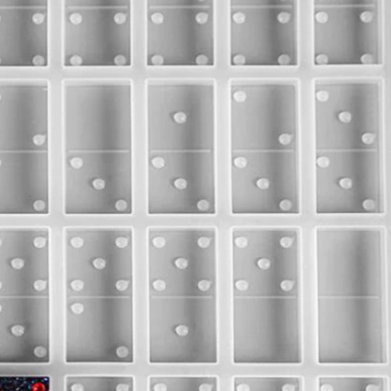 Limbo Game Set - 1PC Handmade Resin Domino Silicone Molds