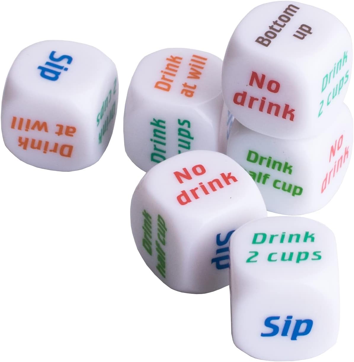 12Pcs Drinking Dice Rolling De - Party Games Bachelorette 리뷰 및 가격