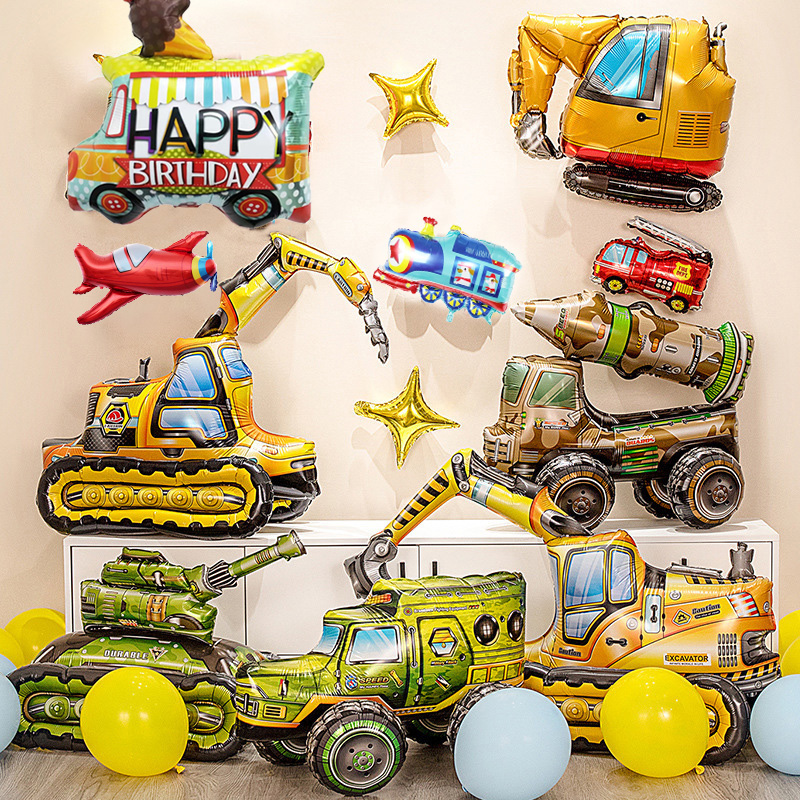 Airplane Car Foil Helium Ballo - Party Games Bus 리뷰 및 가격