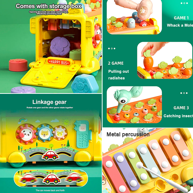 10 in 1Multifunction Xylophone - Party Games Bus 리뷰 및 가격