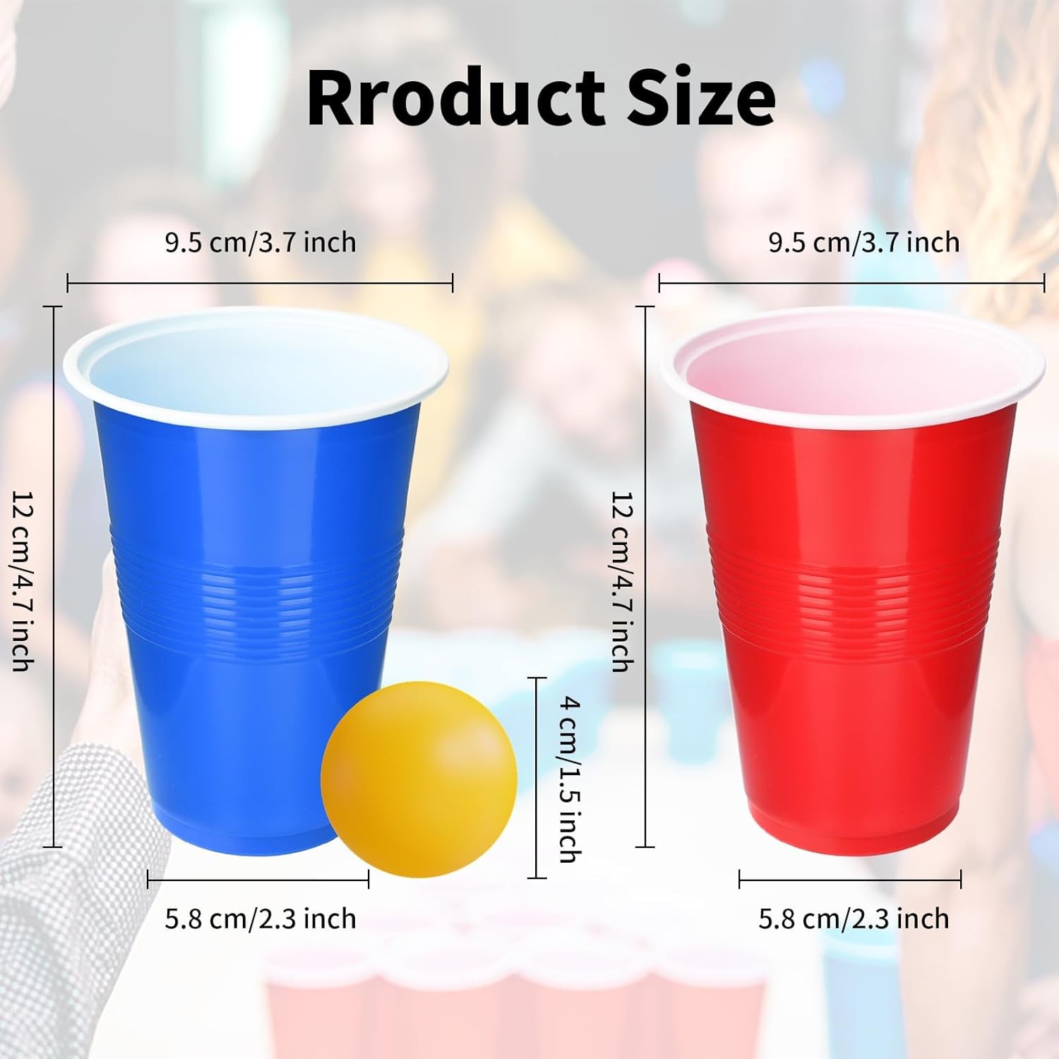 Cup Pong Game Set 22 Pcs 16 Oz - Party Games Jenga 리뷰 및 가격