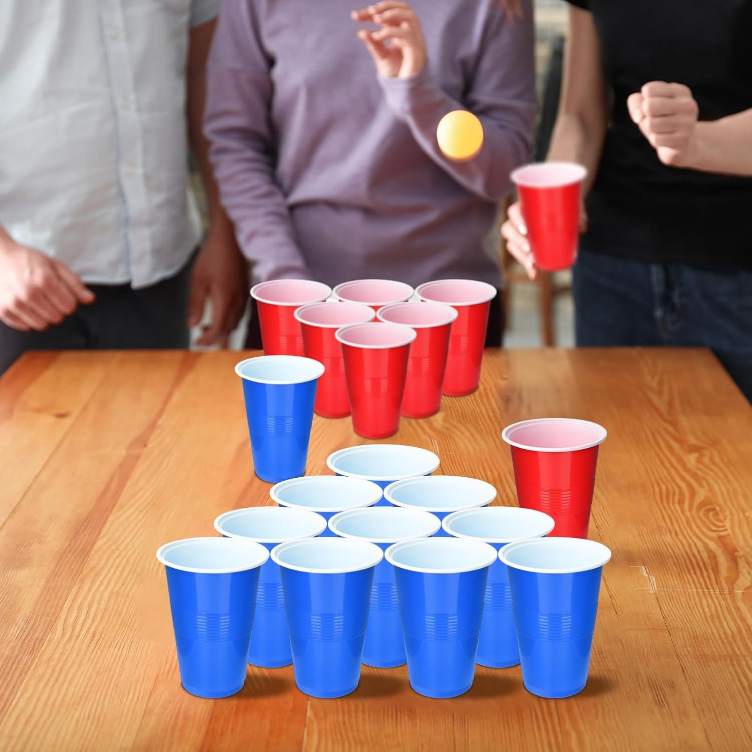 Cup Pong Game Set 22 Pcs 16 Oz - Party Games Jenga 리뷰 및 가격
