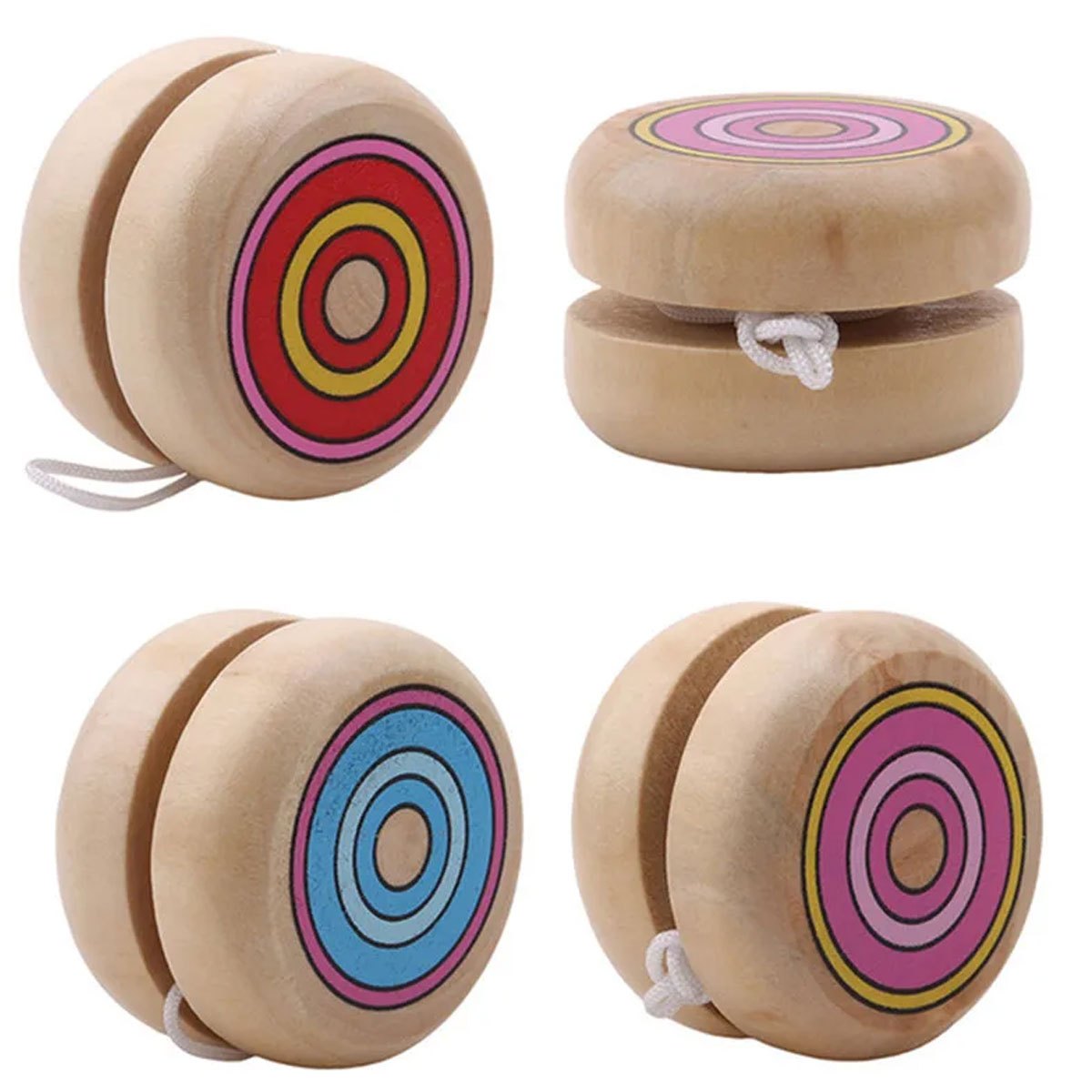 2pcs Wooden Circular Yo-Yo Bal - Party Games Physical 리뷰 및 가격