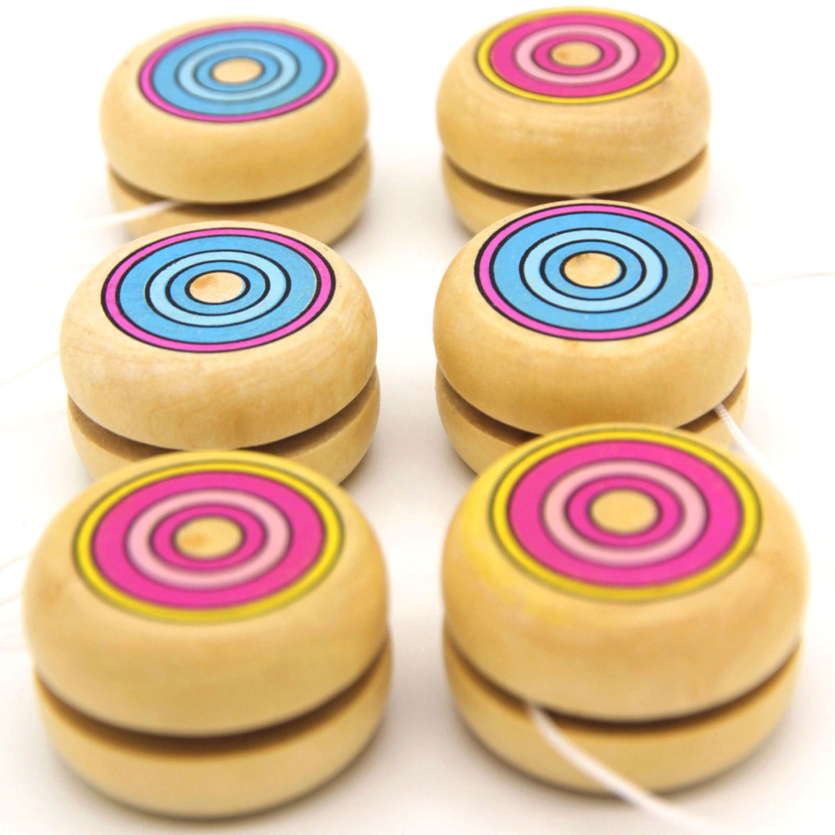 2pcs Wooden Circular Yo-Yo Bal - Party Games Physical 리뷰 및 가격