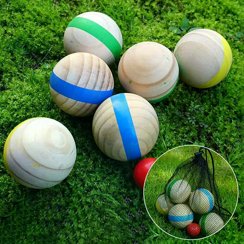 Durable Wooden Bocce Balls for - Bocce Ball Lawn 리뷰 및 가격