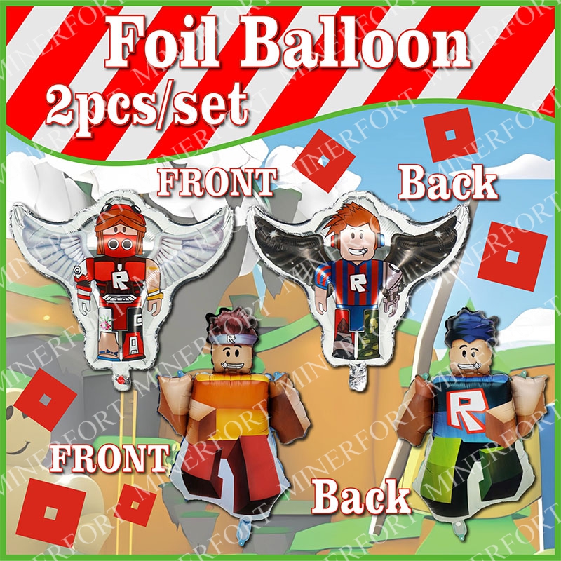 ROBLOXED Themed Foil Aluminum  - Party Games Easter For Family 리뷰 및 가격