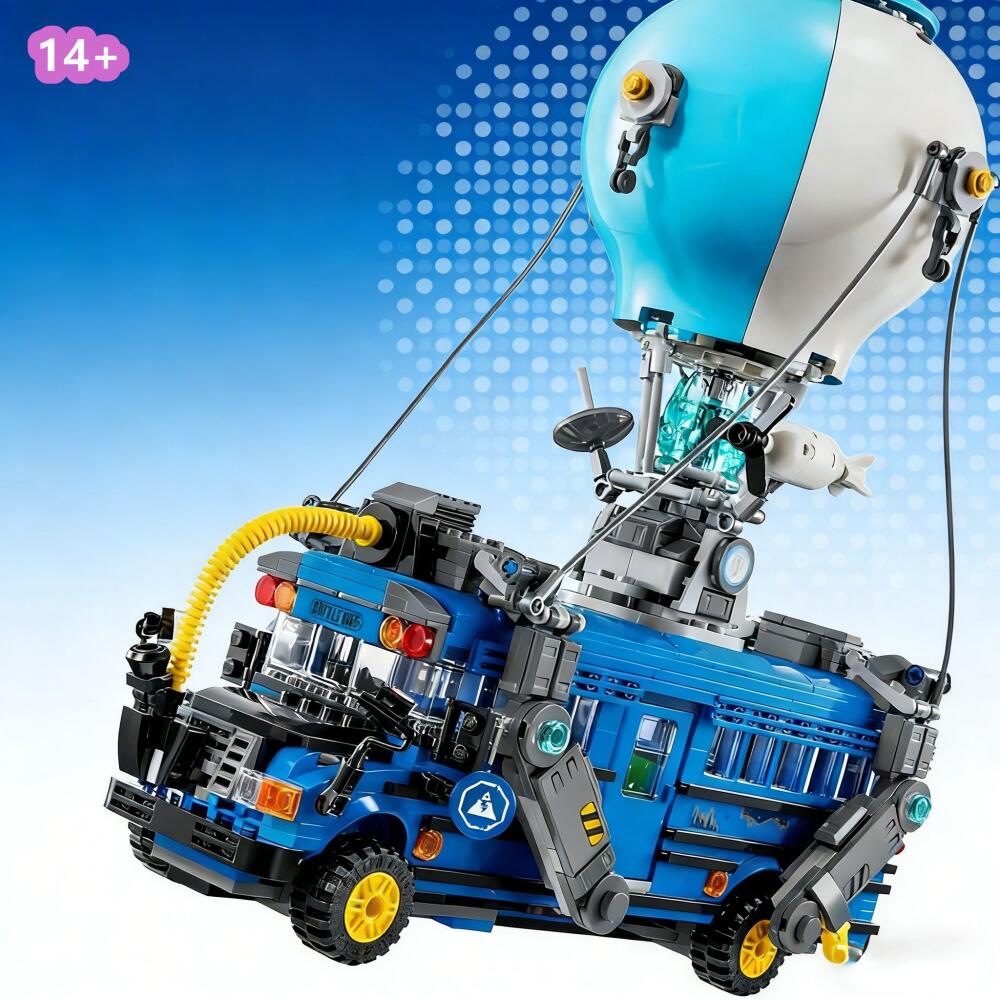954pcs Popular Movie Fortnite  - Party Games Bus 리뷰 및 가격