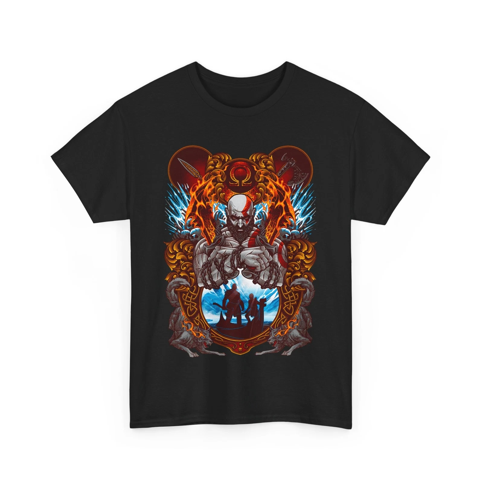 Video game T-shirt, Kratos, Sh - Party Games Ps5 리뷰 및 가격