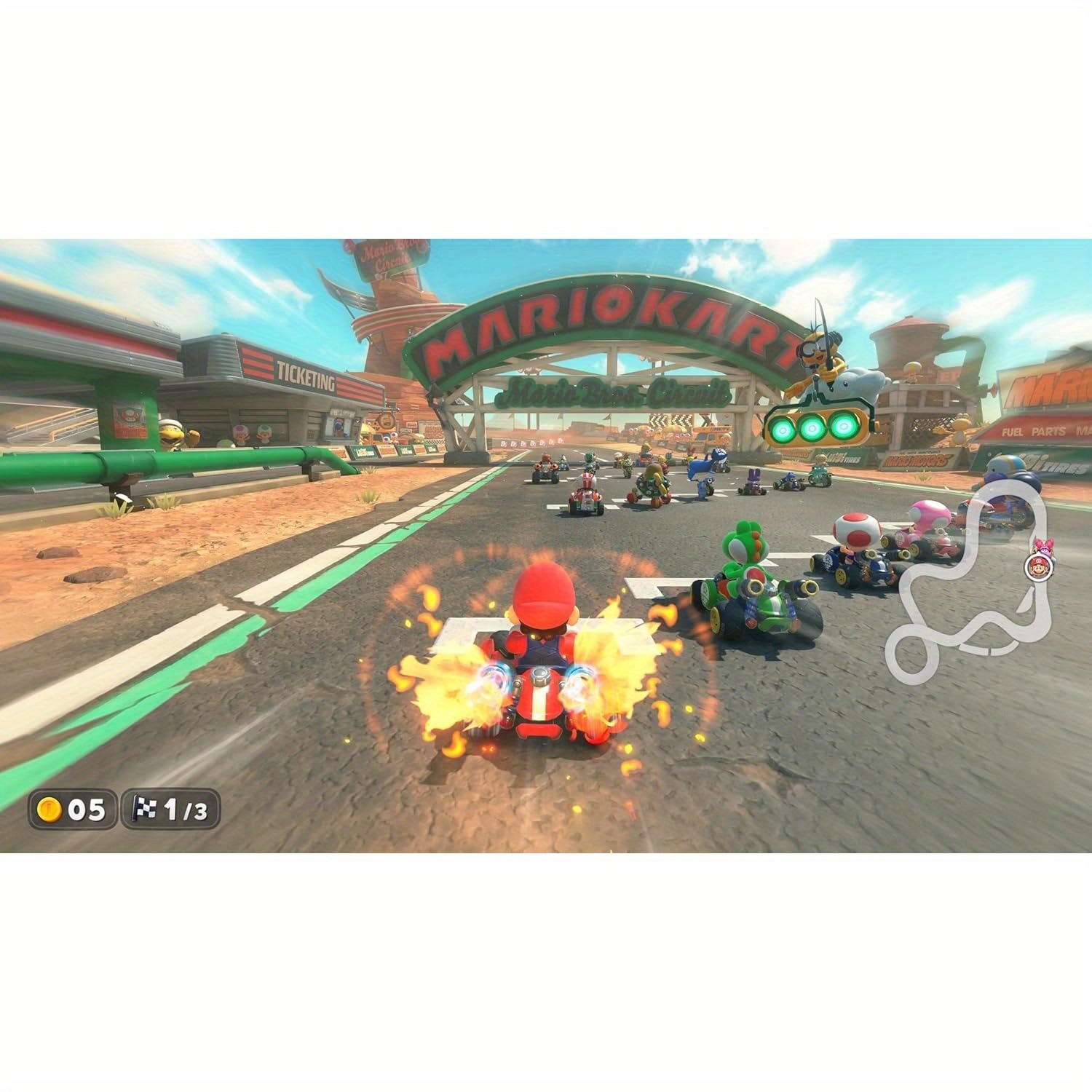 Mario Kart World Physical Vide - Party Games Switch 2 리뷰 및 가격