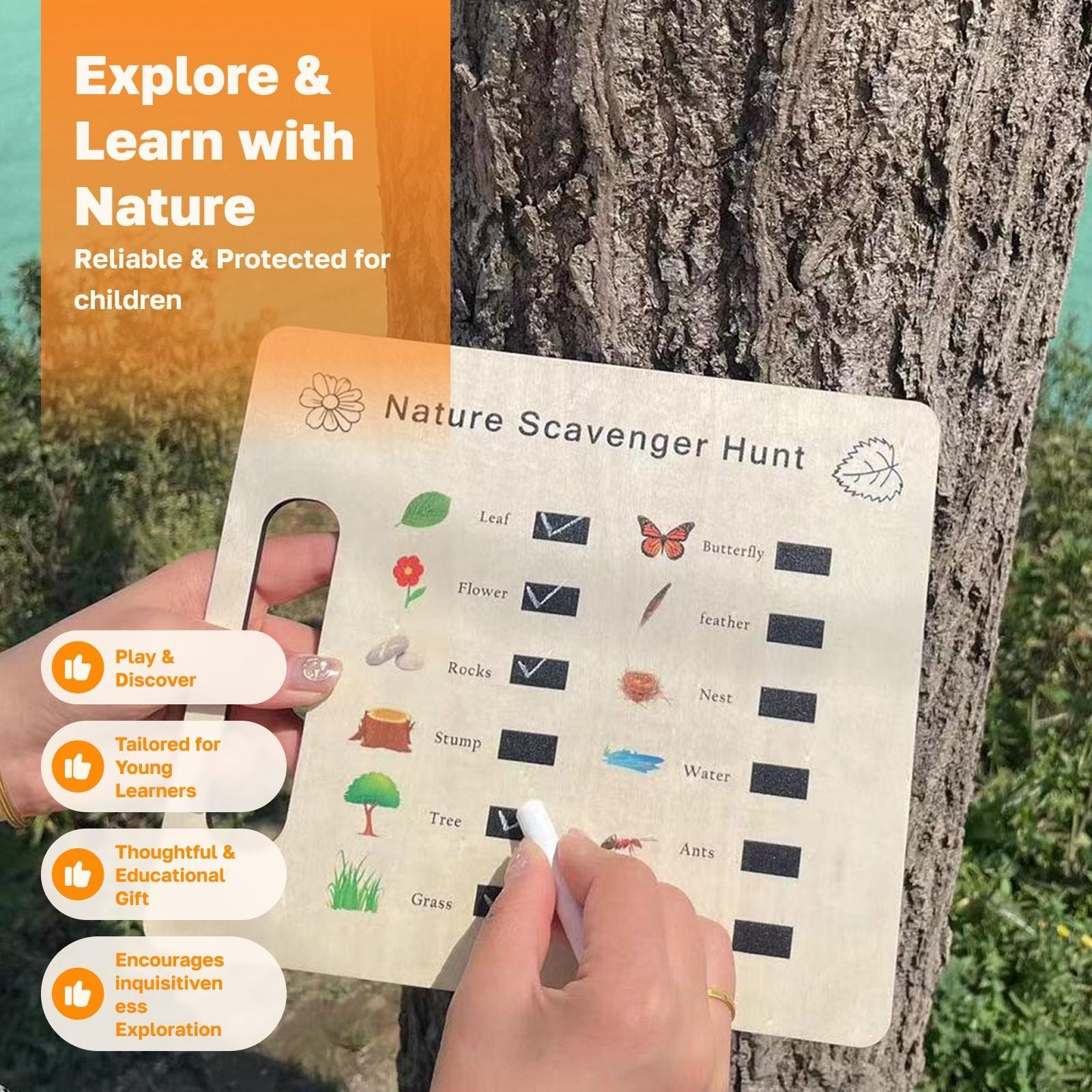 Nature Exploration Toys Find T - Scavenger Hunt Card 리뷰 및 가격