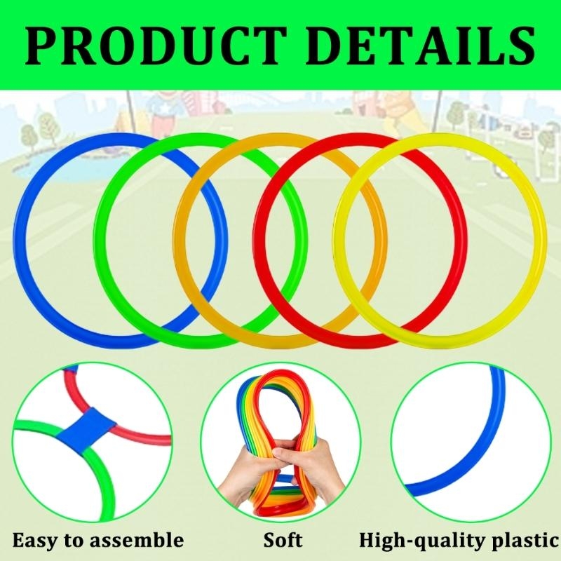  Jumping Hoop Set Outdoor Phys - Party Games Physical 리뷰 및 가격