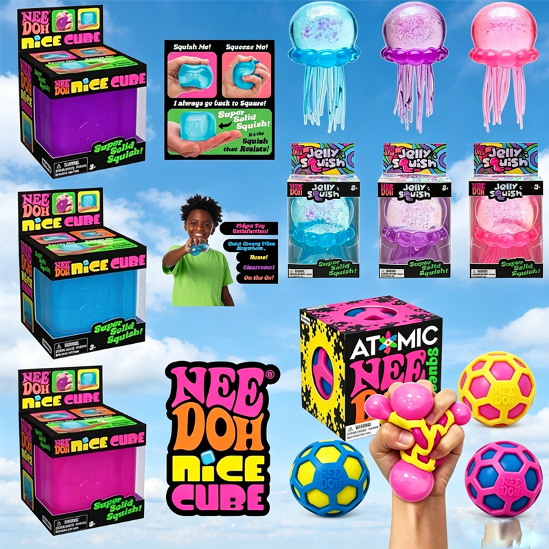 NeeDoh Squishy/; Schylling Ato - Party Games Crazy 리뷰 및 가격
