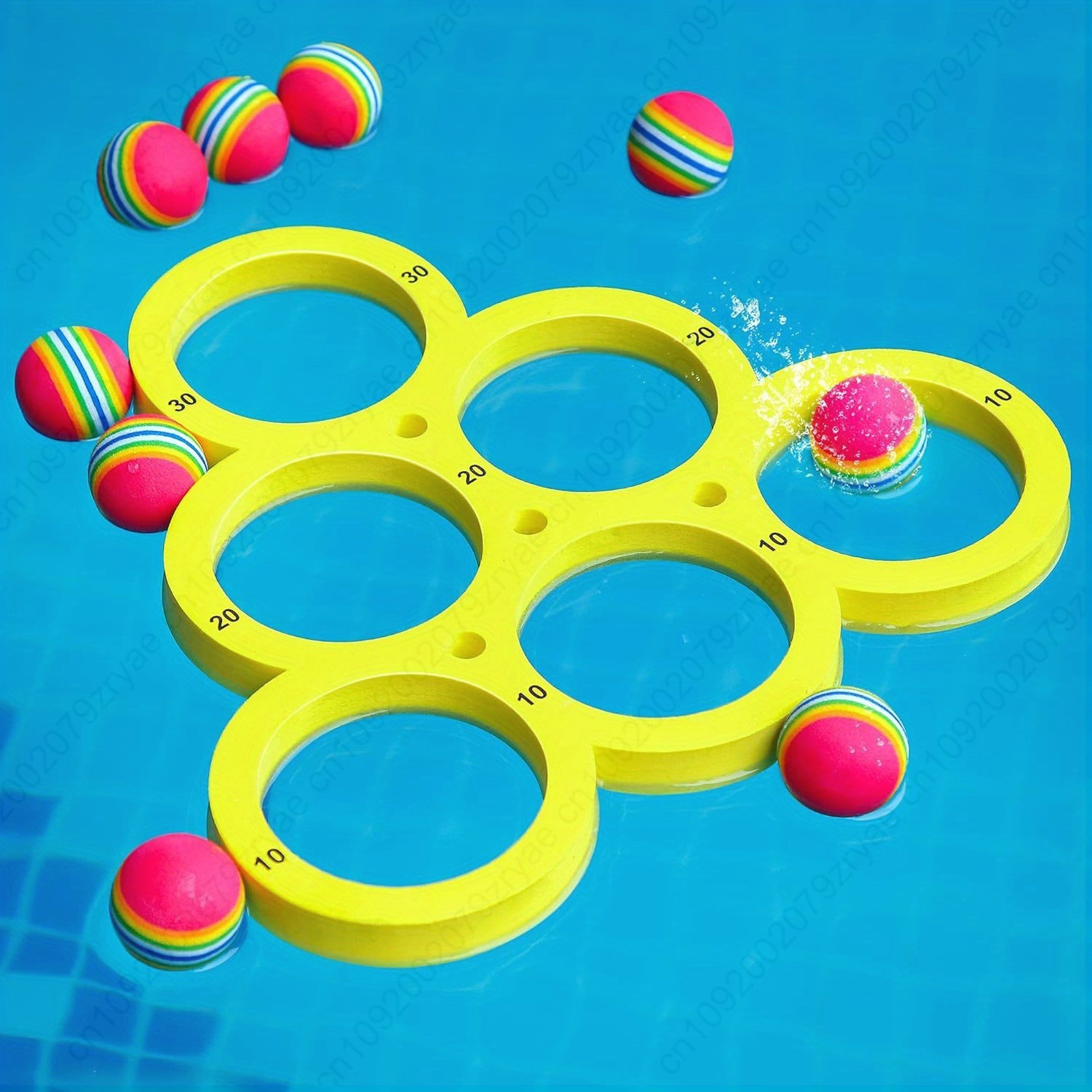 1+10pcs Swimming Pool Toss Gam - Limbo Game Set 리뷰 및 가격
