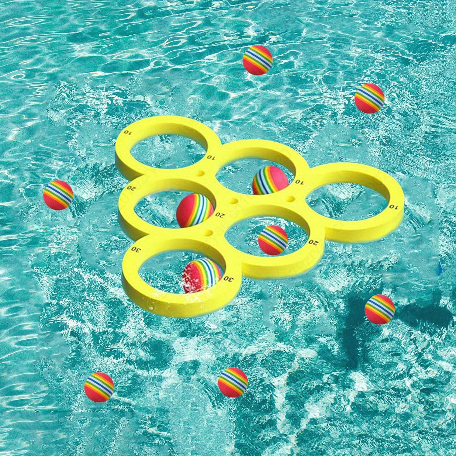 1+10pcs Swimming Pool Toss Gam - Limbo Game Set 리뷰 및 가격