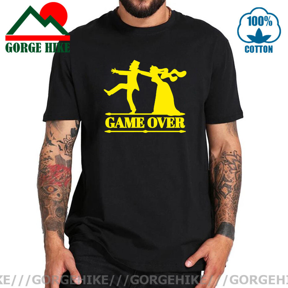 Game Over Tees Men Bride Tops  - Party Games Bachelorette 리뷰 및 가격