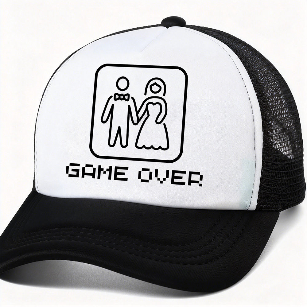 Groom To Be Sash Game Over Hat - Party Games Bachelorette 리뷰 및 가격