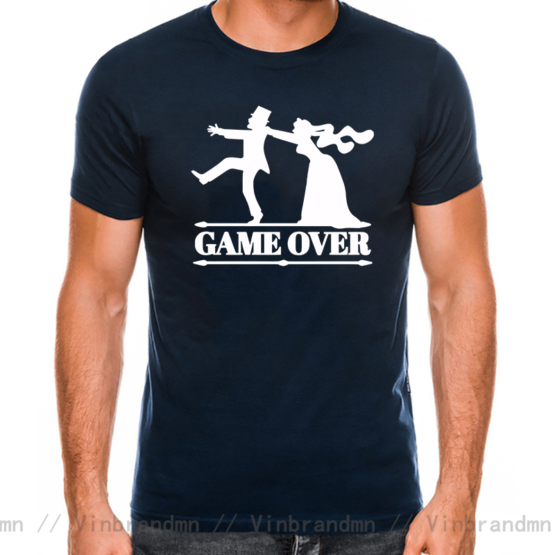 Game Over Tees Men Bride Tops  - Party Games Bachelorette 리뷰 및 가격