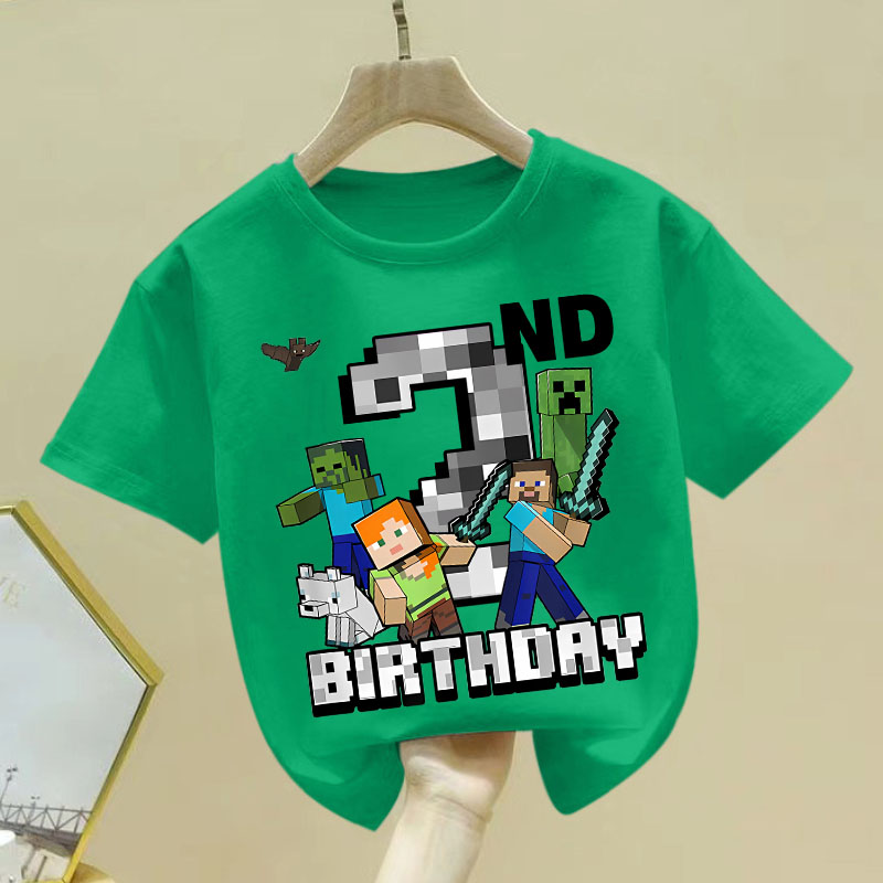 New Pixel Game Birthday T-shir - Party Games Kids Birthday 리뷰 및 가격