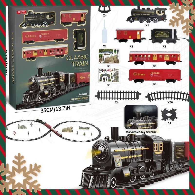 Kids Electric Steam Train Toy  - Party Games Steam Free 리뷰 및 가격