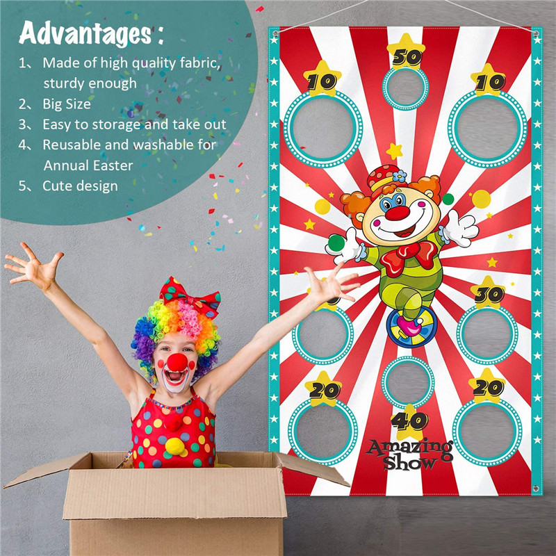 Fun Bean Bag Toys Game Banner  - Party Games Physical 리뷰 및 가격