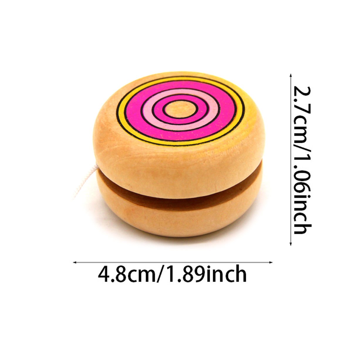 2pcs Wooden Circular Yo-Yo Bal - Party Games Physical 리뷰 및 가격