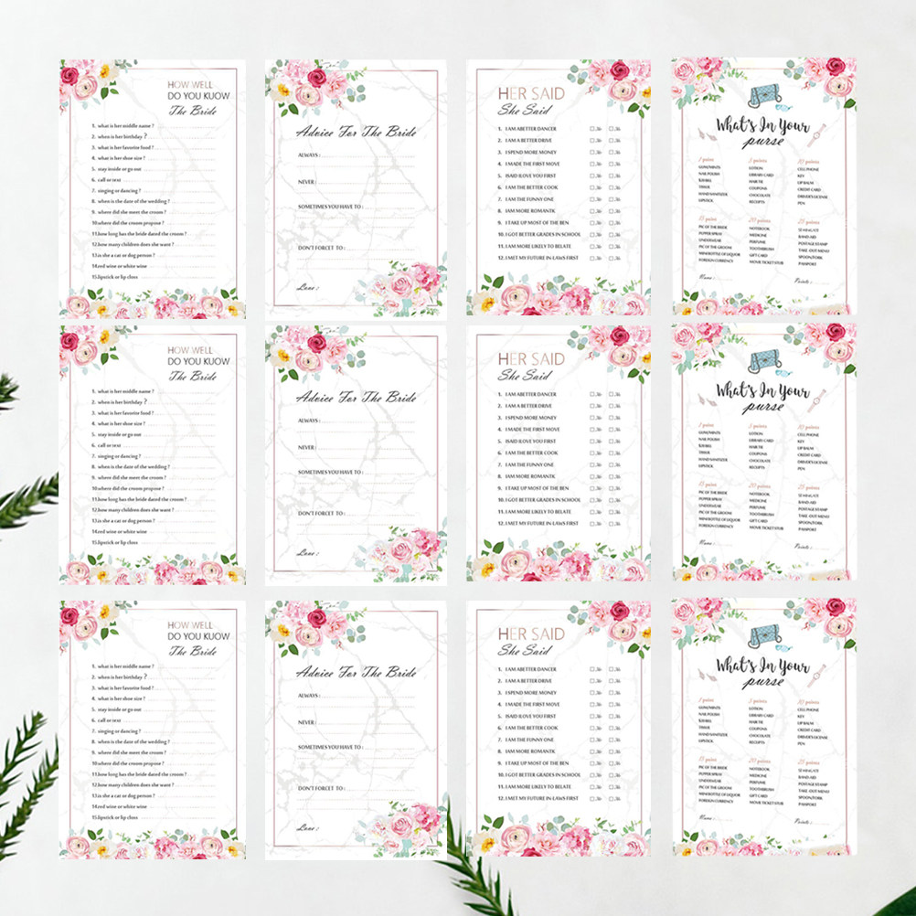 48pcs Game Cards Premium Paper - Party Games Bachelorette 리뷰 및 가격