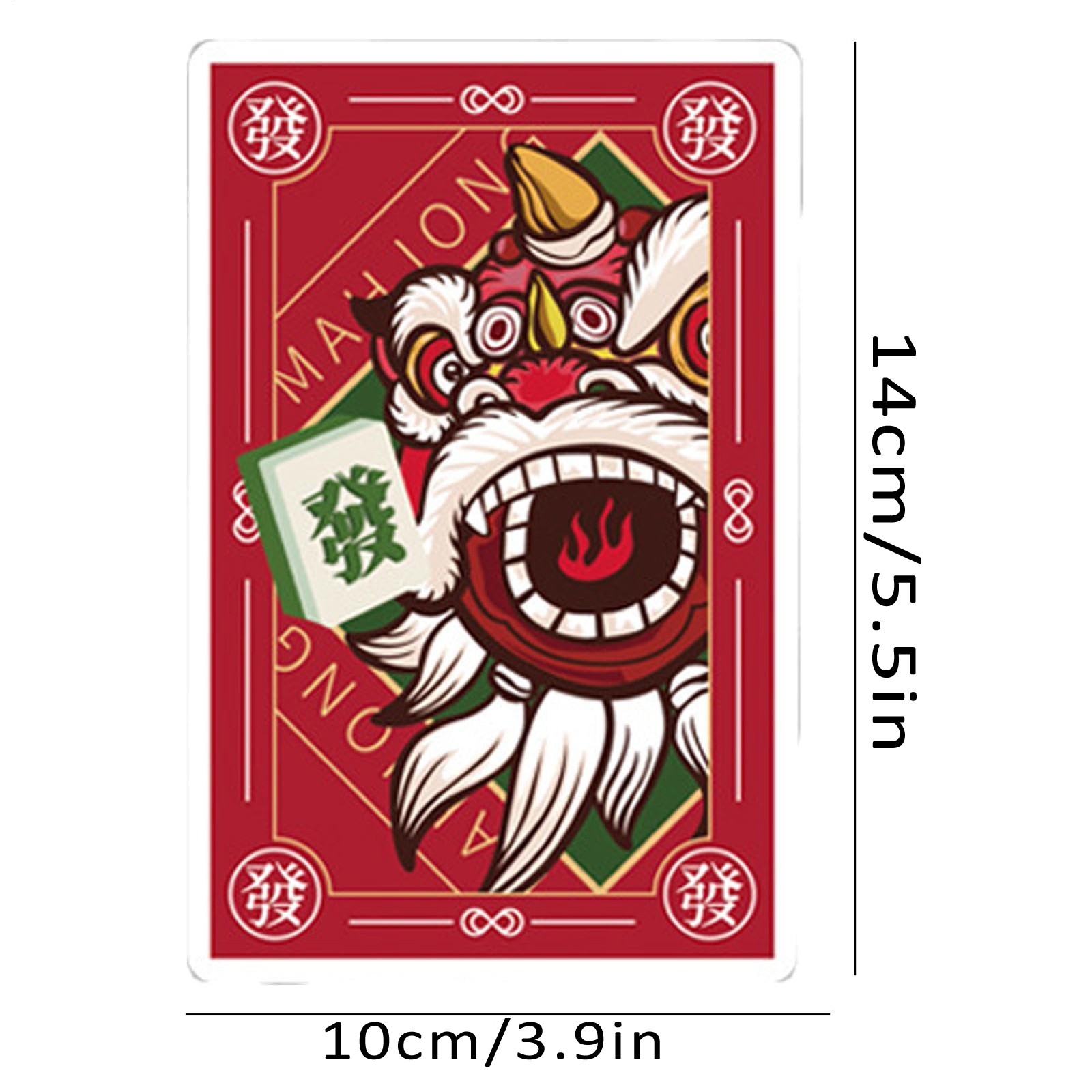 Mahjong Playing Card Large Pri - Party Games Easter For Family 리뷰 및 가격
