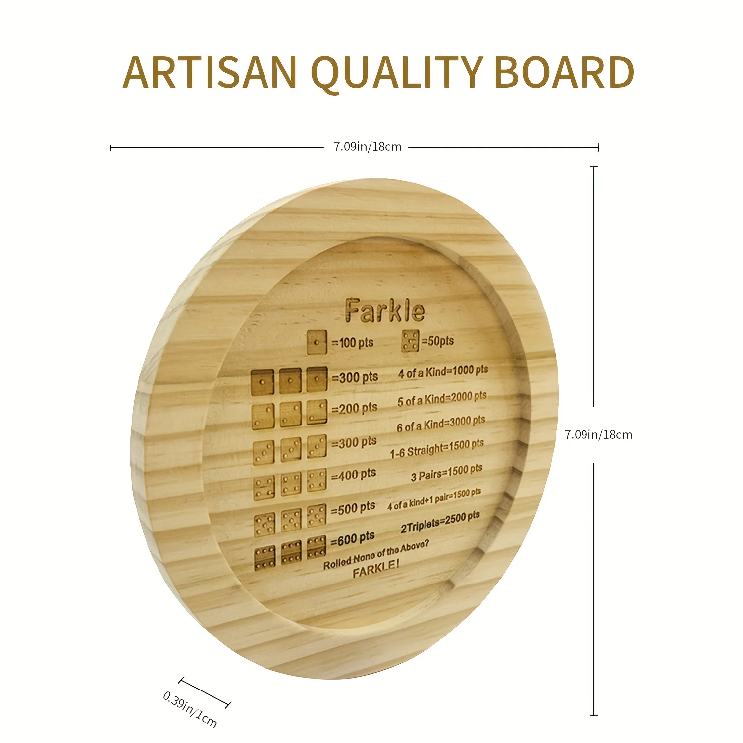 1 piece of wooden dice tray fo - Party Games Classic 리뷰 및 가격