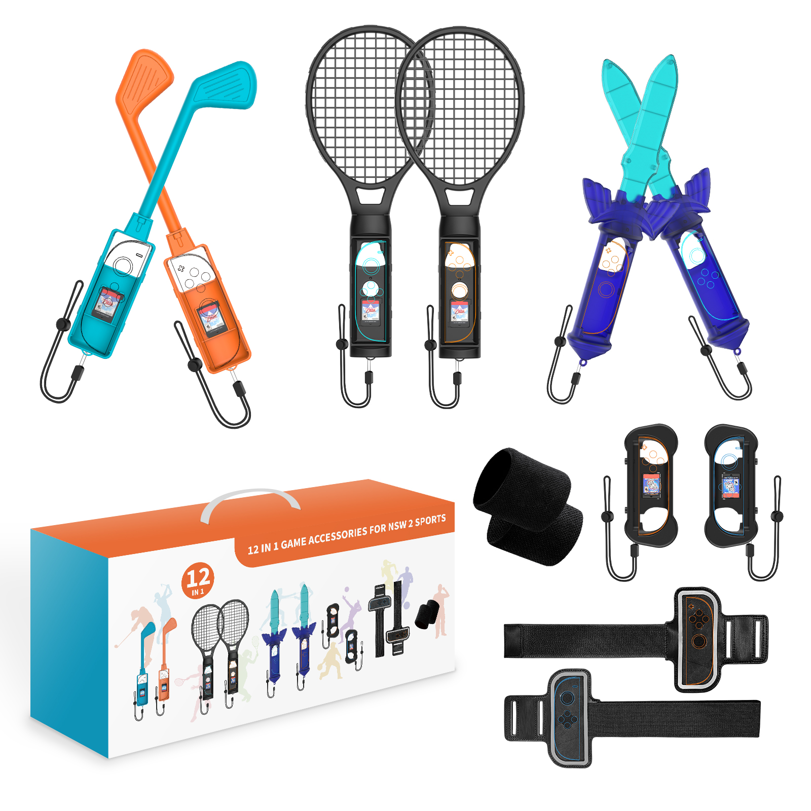 12 in 1 Sports Accessories Set - Party Games Switch 2 리뷰 및 가격