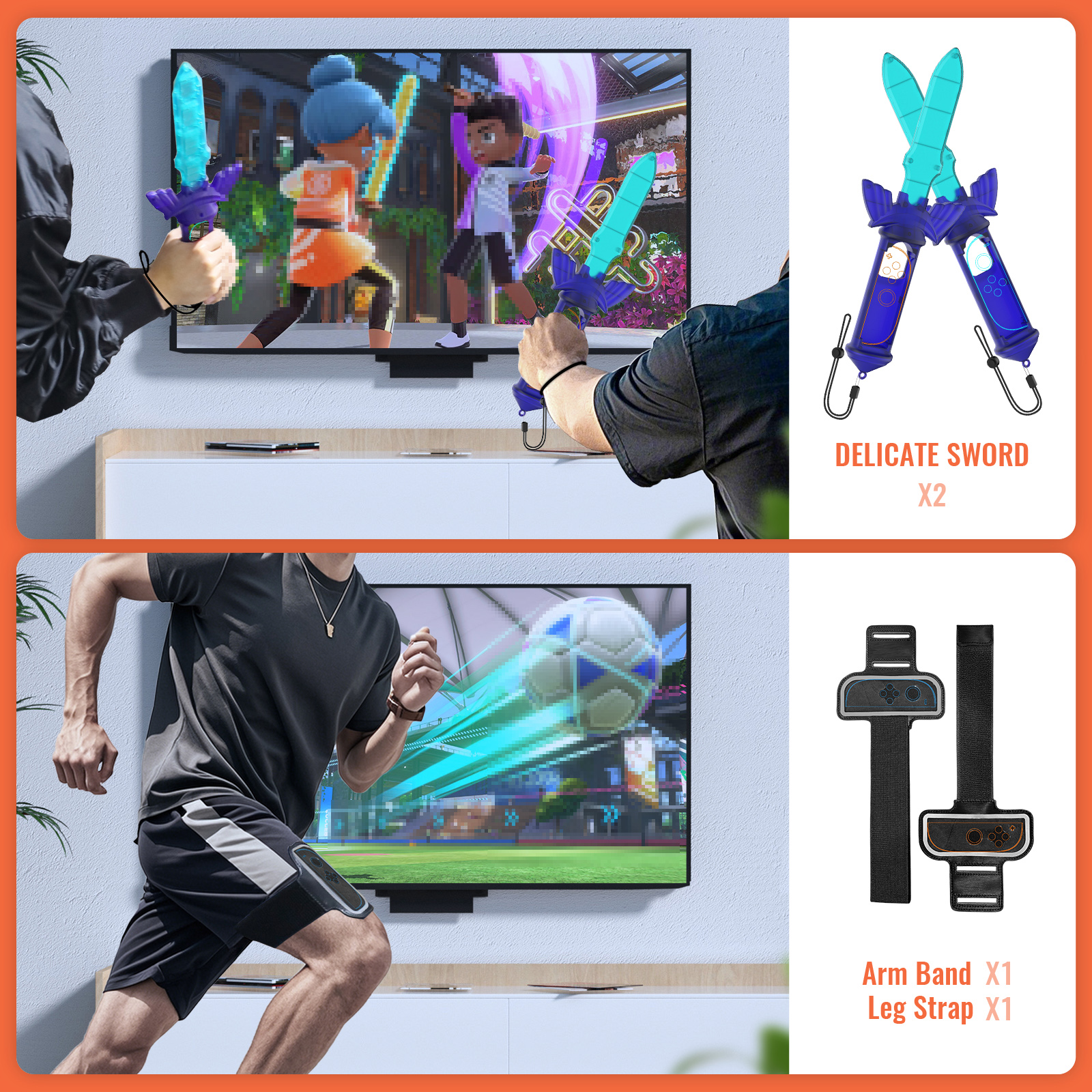 12 in 1 Sports Accessories Set - Party Games Switch 2 리뷰 및 가격