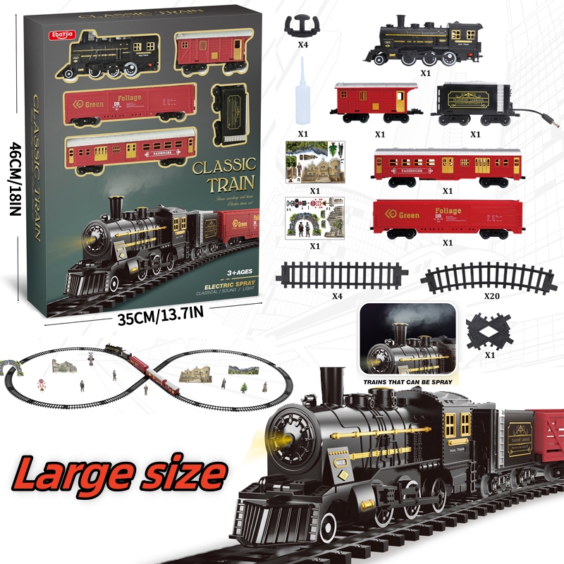 Kids Electric Steam Train Toy  - Party Games Steam Free 리뷰 및 가격