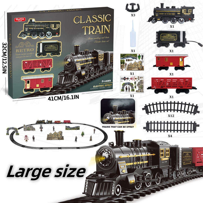 Kids Electric Steam Train Toy  - Party Games Steam Free 리뷰 및 가격