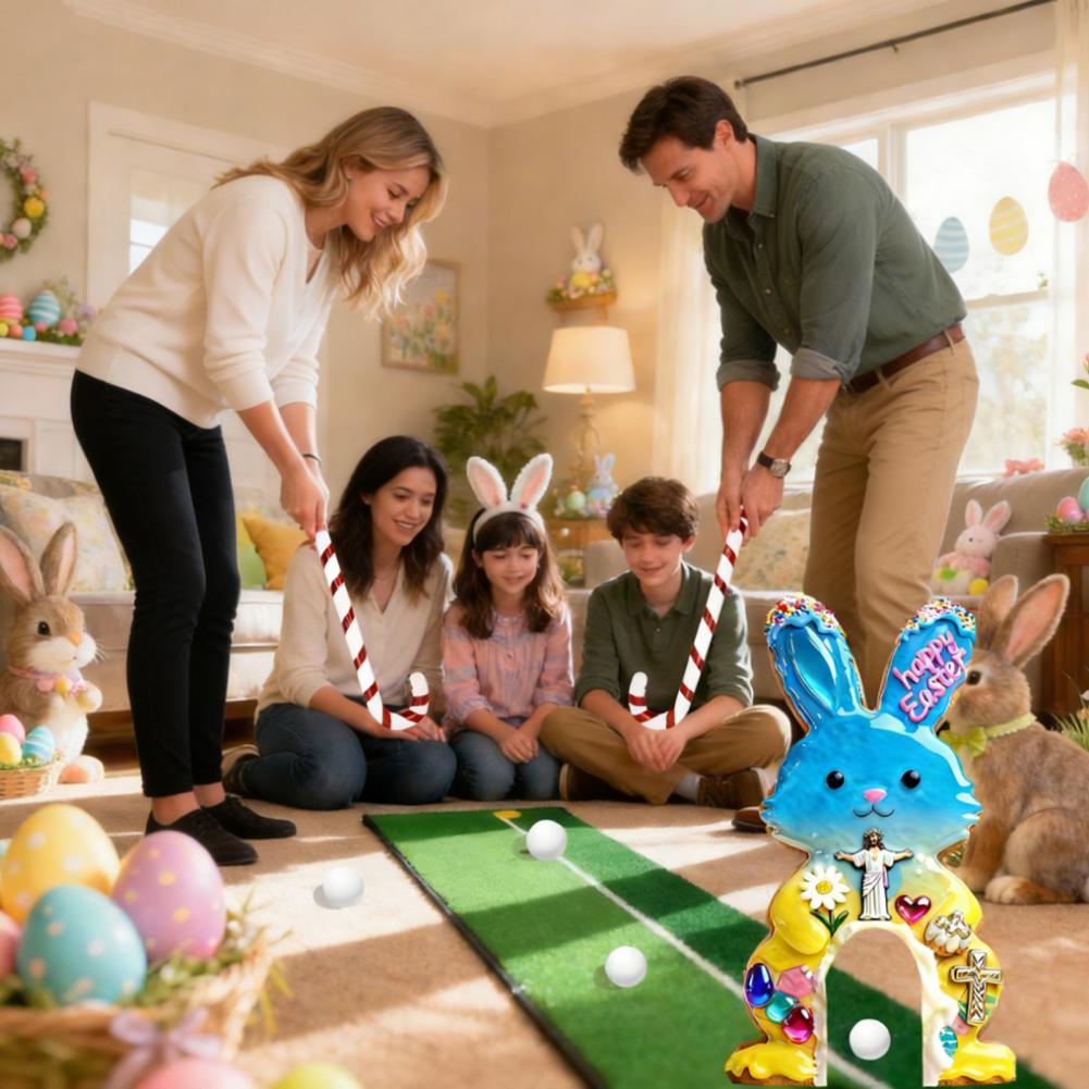 Family Golf Game Easter Bunny  - Party Games Easter For Family 리뷰 및 가격
