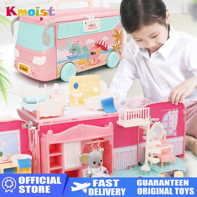 Koala Tour Bus Dollhouse Creat - Party Games Bus 리뷰 및 가격