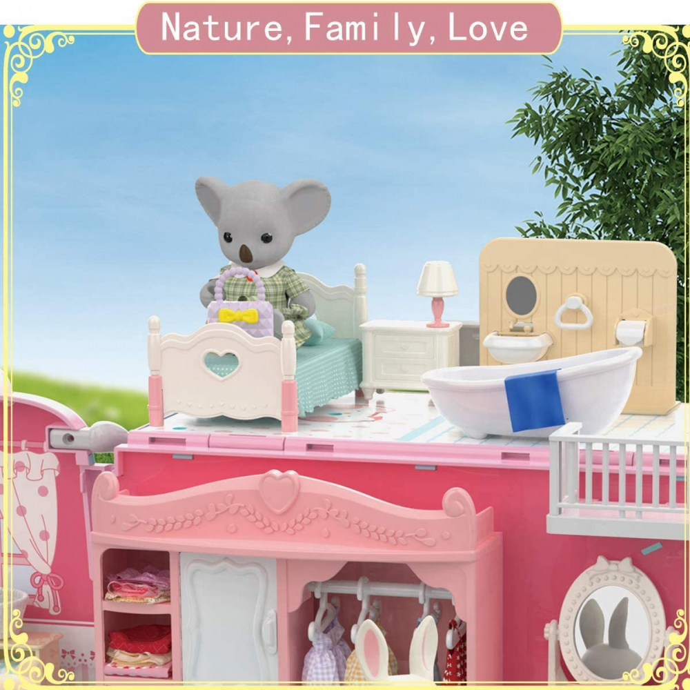 Koala Tour Bus Dollhouse Creat - Party Games Bus 리뷰 및 가격