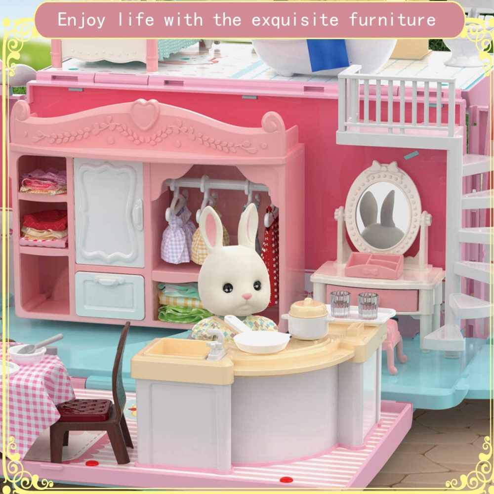 Koala Tour Bus Dollhouse Creat - Party Games Bus 리뷰 및 가격