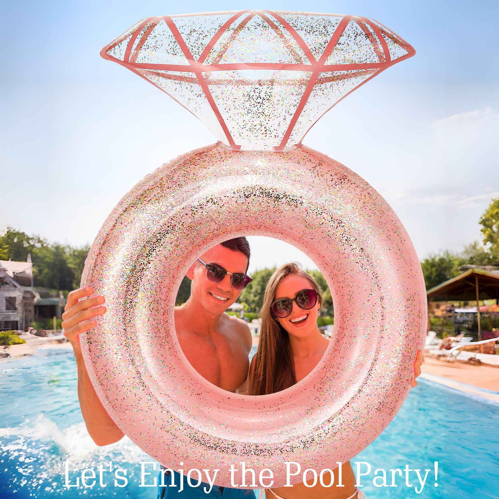 HeySplash Pool Floats Inflatab - Party Games Bachelorette 리뷰 및 가격