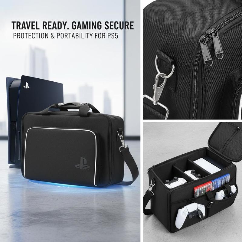 Game Console Suitcase 17x12x7  - Party Games Ps5 리뷰 및 가격