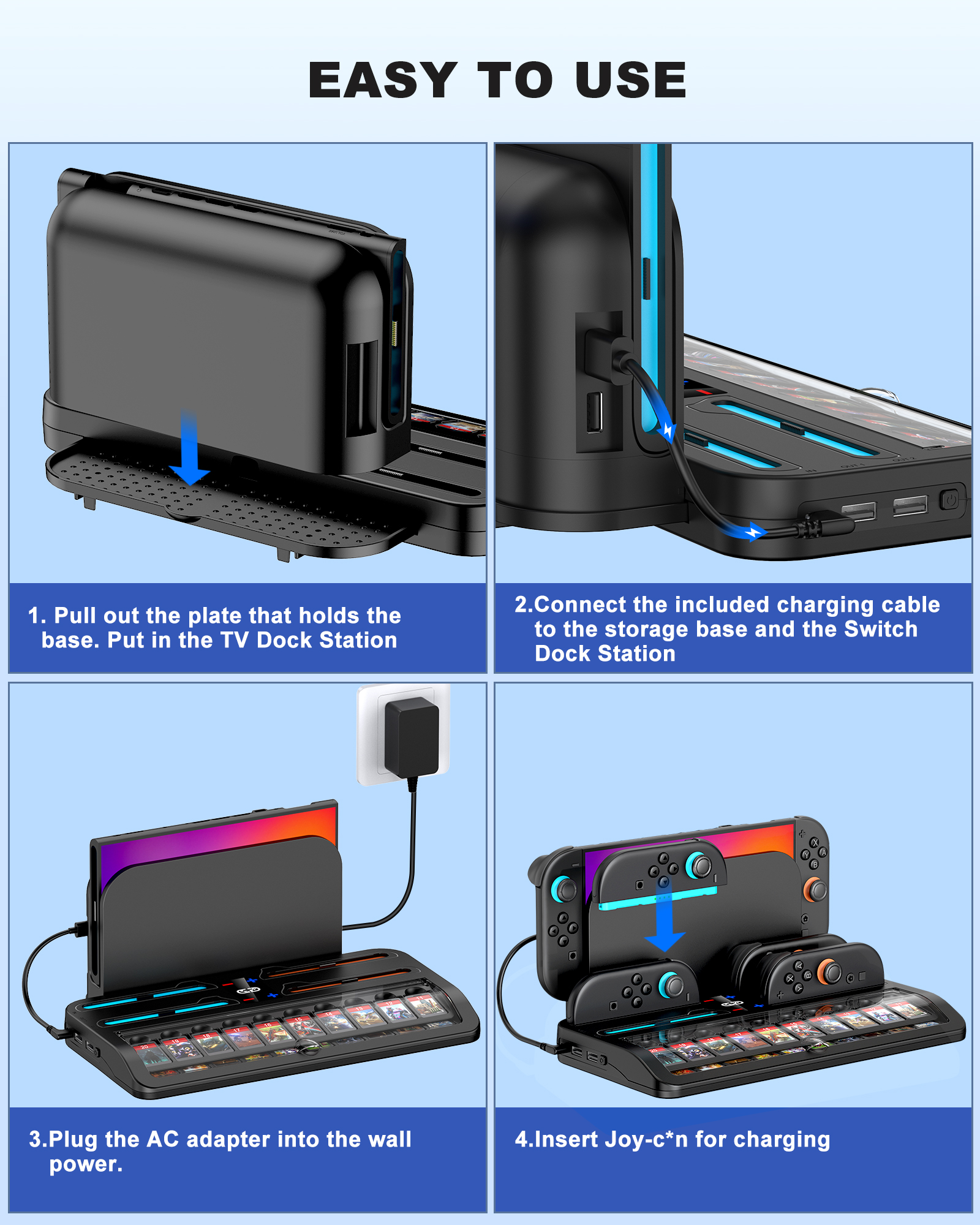 BEBONCOOL SC200 Switch2 Chargi - Party Games Switch 2 리뷰 및 가격