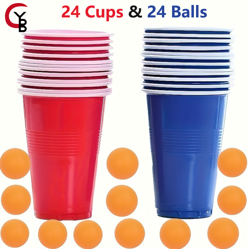 YANBIGUO Beer Pong Game Set 24 - Party Games Jenga 리뷰 및 가격