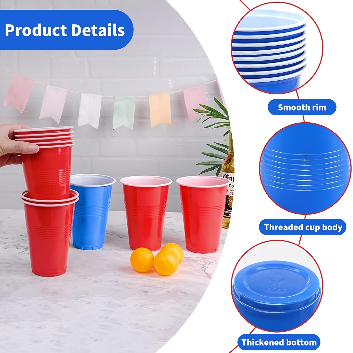 YANBIGUO Beer Pong Game Set 24 - Party Games Jenga 리뷰 및 가격