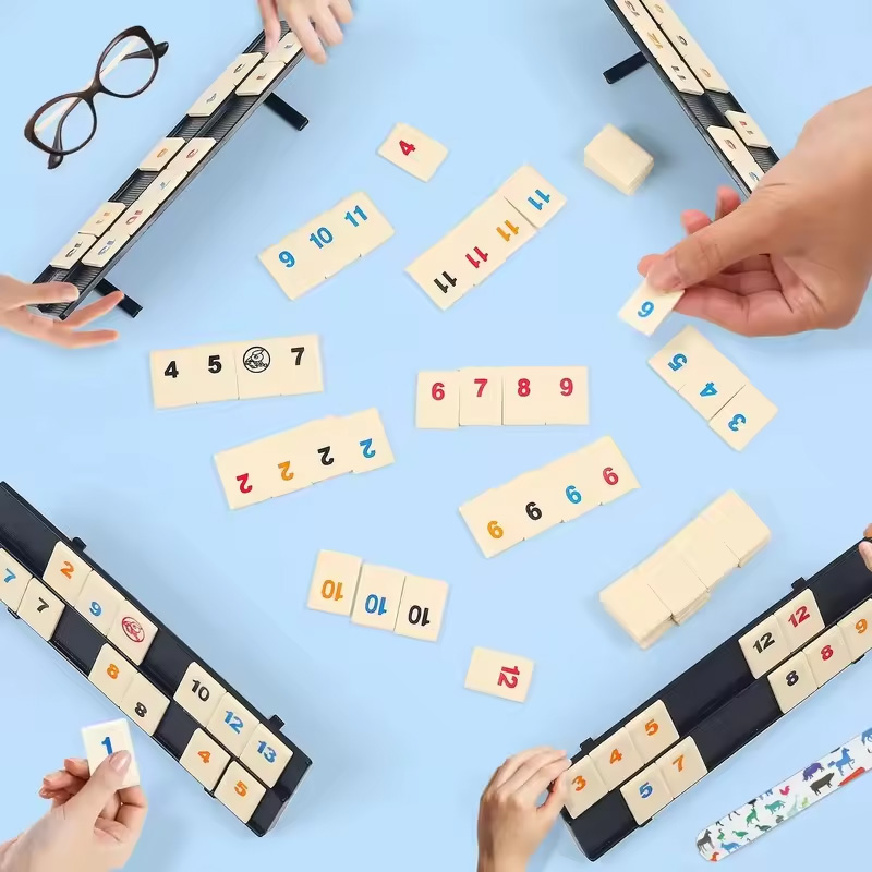 Rummy Cube Game with 4 Racks,R - Party Games Steam Free 리뷰 및 가격