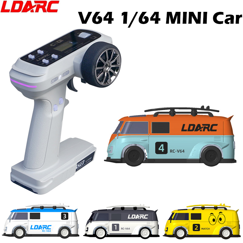 1:64 LDARC V64 Mini Remote Con - Party Games Bus 리뷰 및 가격