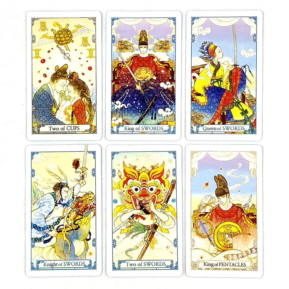 Retro Tarot Cards A 78PCS Chin - Party Games Classic 리뷰 및 가격