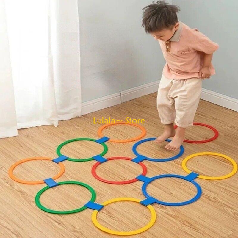 Y4QA Indoor Jump Hoops Set Fam - Party Games Physical 리뷰 및 가격